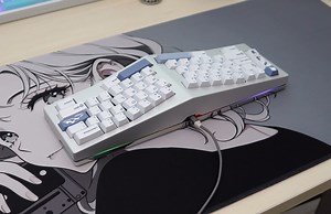 【打字声音】Type K 银色｜HG黑轴｜Domikey 寂静高原