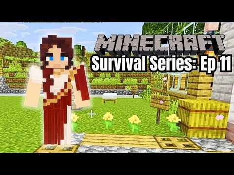 HORSES & BEES! Stable and a bee haven | Survival Series Episode 11