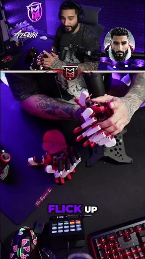 Cyborg II vs Cyborg II Compact #azeron #gamingkeypad #gamingkeyboard #cyborg #ergonomics