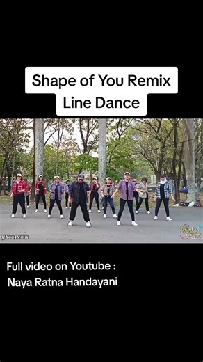 Shape Of You Line Dance Remix Tutorial