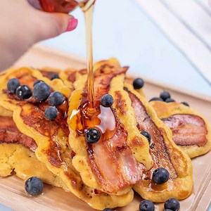 The Best Keto Bacon Pancakes Recipe - Low Carb & Gluten Free