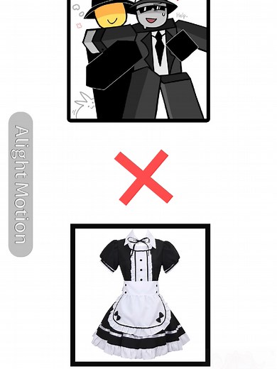 Double Fedora and Maid Dresses in Roblox Gameplay