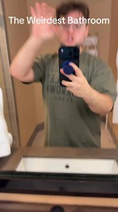 The Weirdest Shower - is this normal? #bathroom #shower #hotel #comedy #window | Daniel's Wall