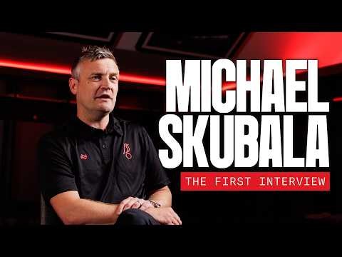 Michael Skubala's first interview at Bristol City