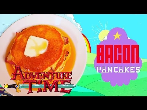 How to Make Bacon Pancakes from Adventure Time