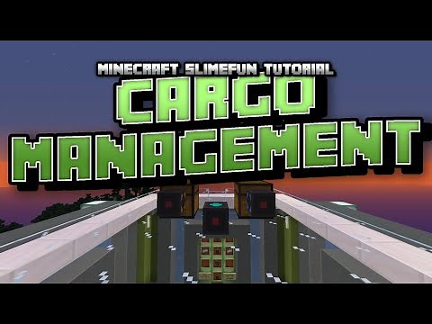 Minecraft Slimefun Tutorial: Cargo Management