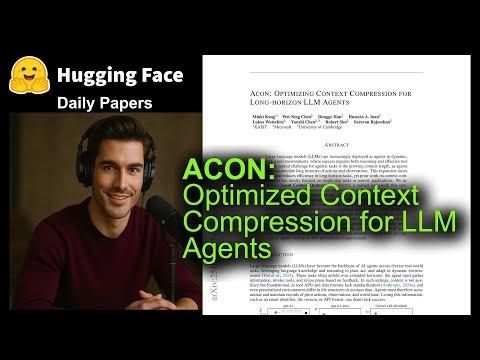 ACON: Optimized Context Compression for LLM Agents