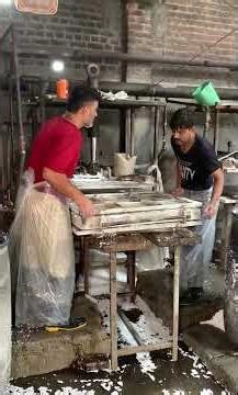 Product packing Thermocol making process