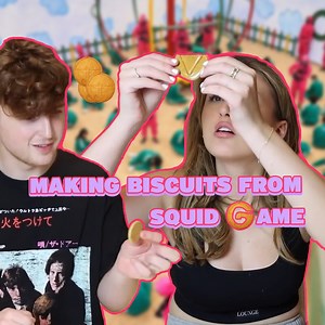 181K views · 1.2K reactions | Squid Games Honeycomb Biscuit Trend | Kiera Bridget | Facebook