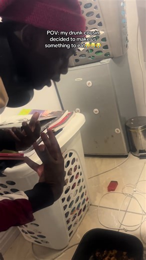 Drunk Cousin's Hilarious Cooking Attempt