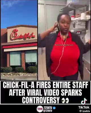 I think .@ChickfilA was 100% right to fire everyone involved in this gross display.This behavior is so disgusting and detrimental to the CFA corporate culture that someone should call them up and FIRE THEM AGAIN.