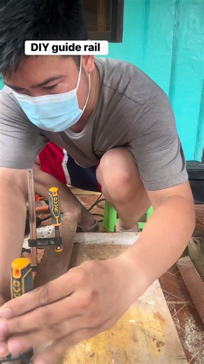 DIY saw guide rail #sirjamesenato #teacherwoodworker #woodworkingteacher #woodworkingtips #woodworkingtools #woodworker #customizedfurniture #fblifestyle | James Loui Bactol Enato