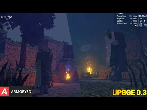 Armory and upbge performance Testing | What Have I been doing?