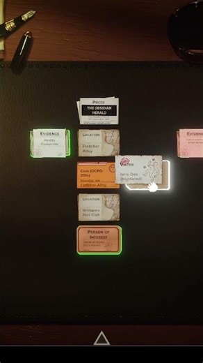 🕵️ Solve cases from your office! 🍂 [obsidian moon on steam] #detective #cozy #mysterygame #steam