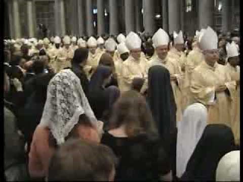 Christus vincit! Christus regnat! Christus imperat! (part 1) THE HOLY FATHER BENEDICT XVI