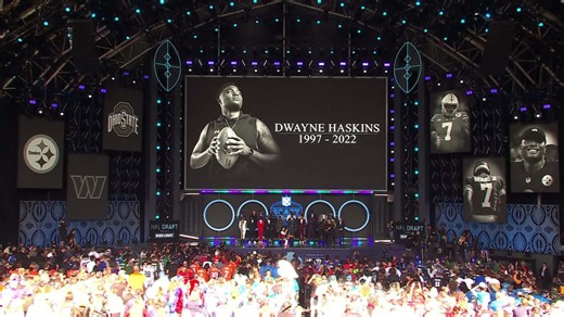 NFL draft holds moment of silence for Dwayne Haskins