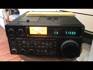 ICOM IC-720A and Kenwood TS-180S receive audio comparison
