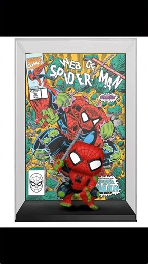 Marvel Web of Spider-Man #70 Spider-Hulk Funko Pop! Comic Cover Figure #79 with Case