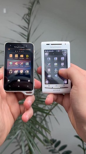 One was built to survive. One was built to feel. Sony Ericsson Active & Xperia X8 — two designs, one fearless era. #2000s #retrophones #sonyericsson | Retro mobile phone