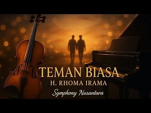TEMAN BIASA - H. RHOMA IRAMA | Versi ORKESTRA MEGAH | Symphony Nusantara Official