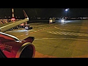 Wizz Air Airbus A321-231 | Night Departure from Prague