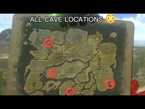 ALL Cave Locations in ARK Mobile | Complete Cave Guide 2026 😳🔥