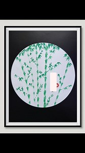 You can draw bamboo with just a touch of your hand. It is simple and interesting. Let’s try it together 🎨🌱👍 | Art, Crafts and Journals