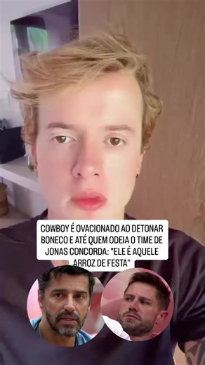 Crítica de Alberto Cowboy no BBB 26: O que é Boneco?