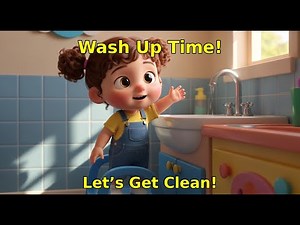 🧼 Wash Your Hands Song for 1 Hour | Fun Cleaning Routine for Toddlers