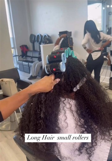 Easy Roller Set Tutorial for Natural Hair