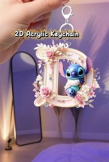 2D Acrylic Keychain