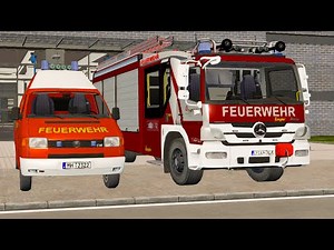 NOTRUF 112 - Frankfurt Firefighters, Ambulance Responding! 4K