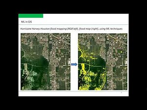 Machine Learning in GIS and spatial analysis