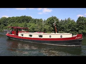 Piper superb Live aboard Dutch Barge on residential mooring on Thames near Windsor for sale £195,000