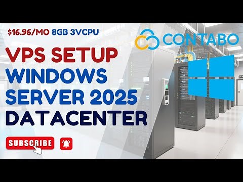How to Setup Contabo VPS Windows Server 2025 Datacenter