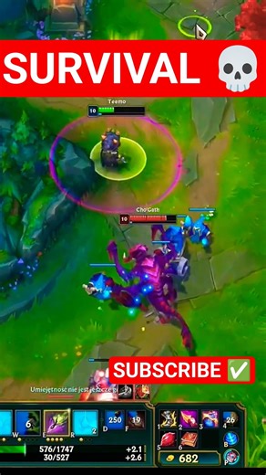 | Teemo |💀 OMEGA3PRO2💀# 444|SURVIVAL|