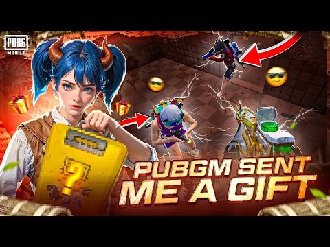 PUBG Mobile Sent Me a Special Gift Box!😍Gift Unboxing + Rank #1 Insane Clutches💥