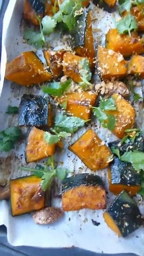 Roasted Kabocha Squash, Thai-style