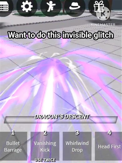 How to become invisible in tsb #roblox #tsb #shorts