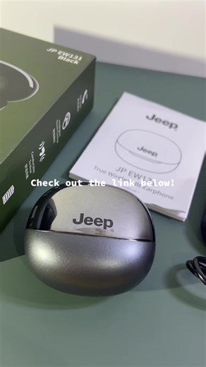 Experience powerful bass, smooth calls, and all-day comfort with Jeep JP EW131 TWS Bluetooth Earbuds. Designed for sports, travel, and daily use — waterproof, touch-controlled, and affordable. #jeepearbuds #wirelessearbuds #budgetearbuds #techfinds #trendingearbuds