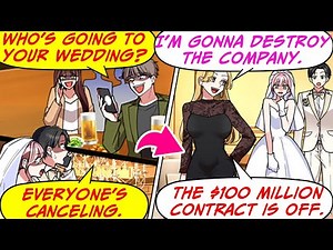 My Elite Coworker Ditched My Wedding, Mocking My Background! But My Bride... [RomCom Manga Dub]