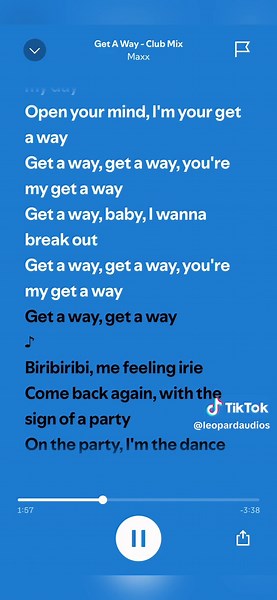 Club Music & Lyrics: Getaway | Maxx