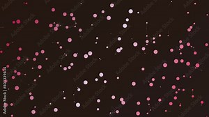 Abstract Visualization of Dynamic Molecular Connections: Floating Particle Network Animation Explores Chemistry, Physics, Biology, and Technology