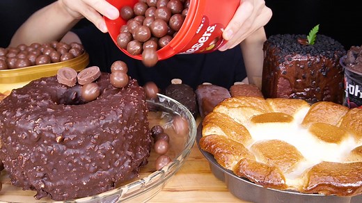 Full Video YouTube Jimmy ASMR, Jimmy Eats #eating #asmr #chocolate #icecream #nutella #咀嚼音 #モッパン #チョコレート