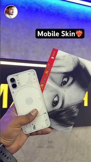 Mobile Skin…💕 #shorts #ytshorts #mobileskin #trending