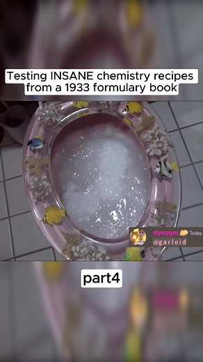 Testing INSANE chemistry recipes from a 1933 formulary book#foryou #foryourpage