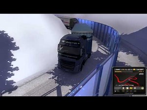 Euro Truck Simulator 2 | Galère dans la neige !