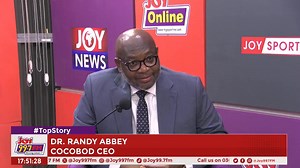 77K views · 1.4K reactions | "John Mahama’s NDC manifesto promised 70% of the FOB value to cocoa farmers — and that’s exactly what has been done." – Dr. Randy Abbey, COCOBOD CEO, responds to concerns that farmers are seeing only marginal gains despite the 63% price hike. #TopStory | Joy 99.7 FM | Facebook