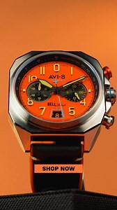 Designed to honour the legendary Bell X-1, the first aircraft to break the sound barrier, the Machbuster Chronograph is a nod to power, innovation, and precision. Shop now only on AVI-8.COM | AVI-8