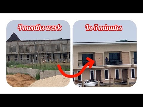 4 MONTHS WORK IN 5 MINUTES: Step by Step Detailed Super Structure Construction Video